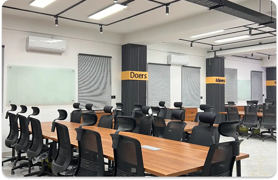 Co-working spaces office spaces